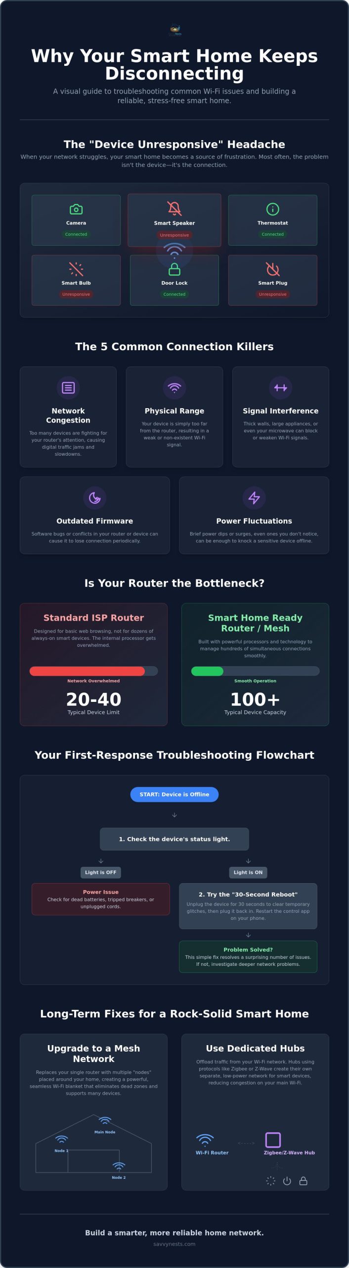 Smart Home Devices Losing Connection? 5 Reasons Why and How to Fix It